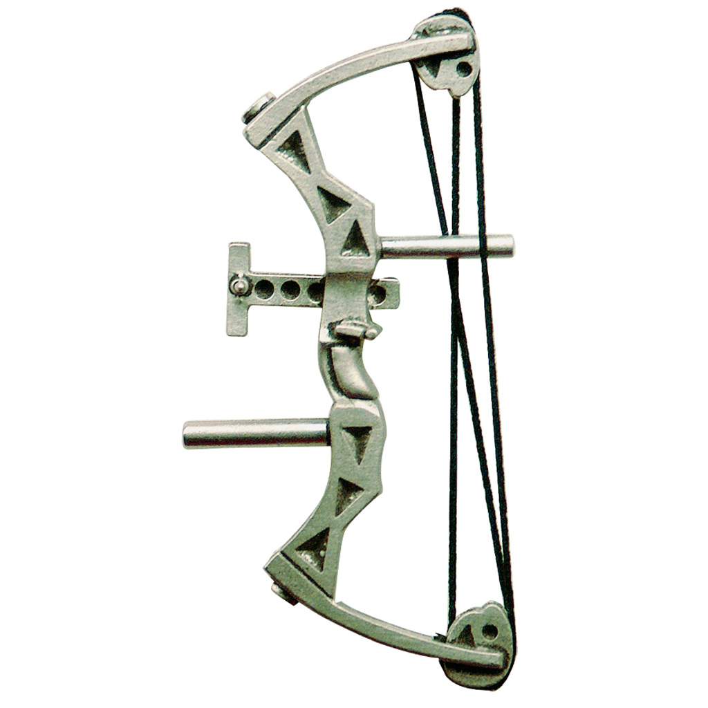 Empire Parallel Bow Pewter Pin  <br>