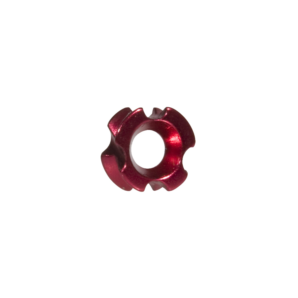 October Mountain TriView Peep  <br>  Red 1/8 in.