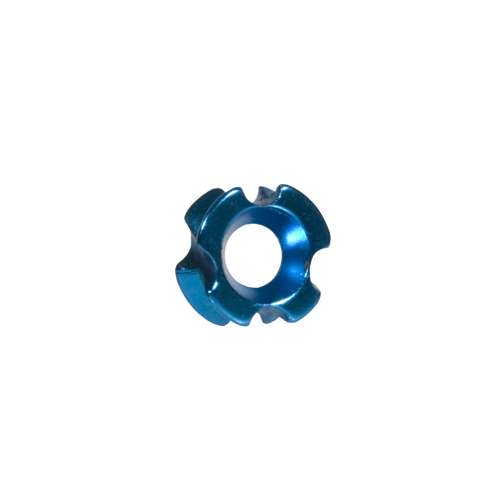 October Mountain TriView Peep  <br>  Blue 1/8 in.