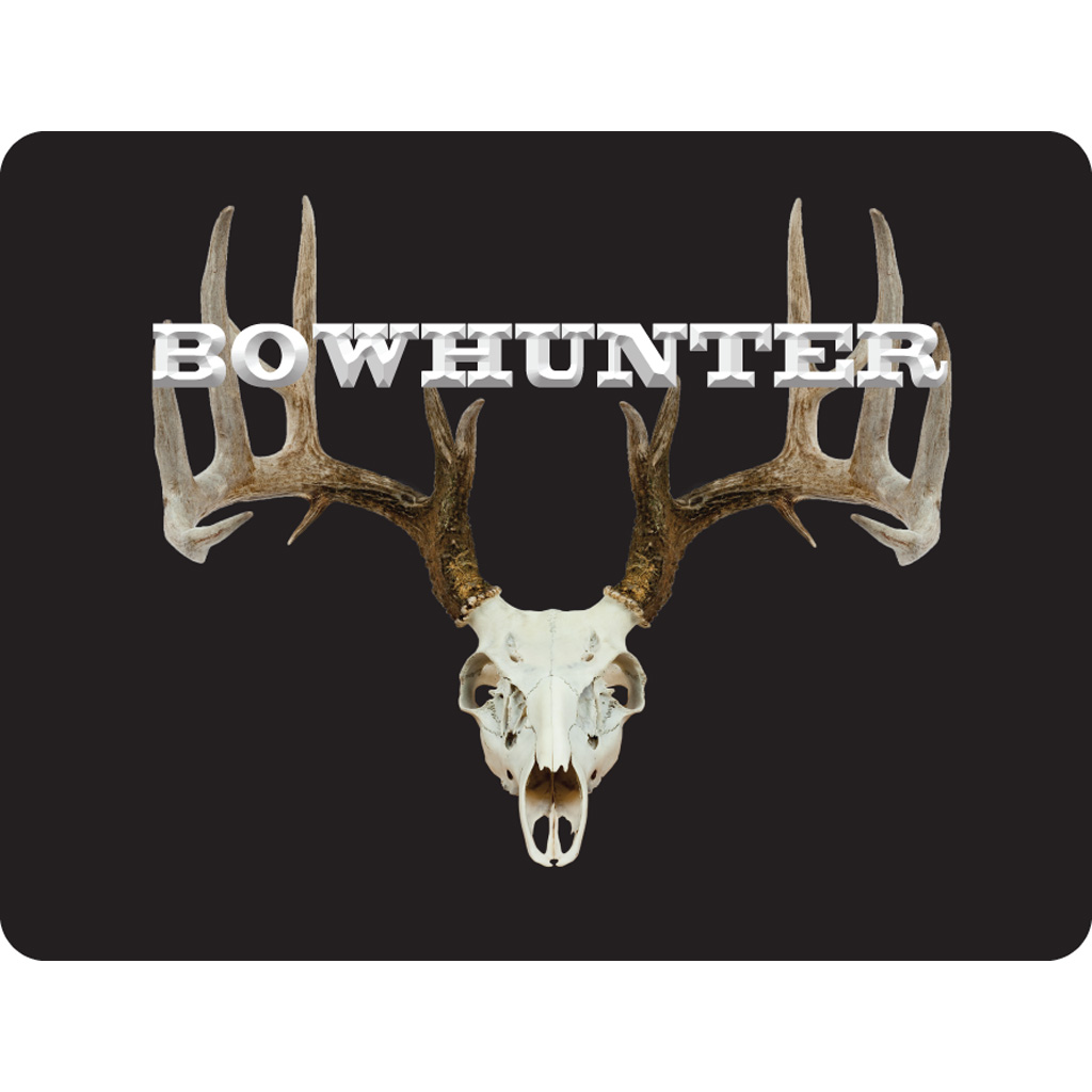 DWD Bowhunter Decal  <br>  Deer Skull 10x8.5 in.