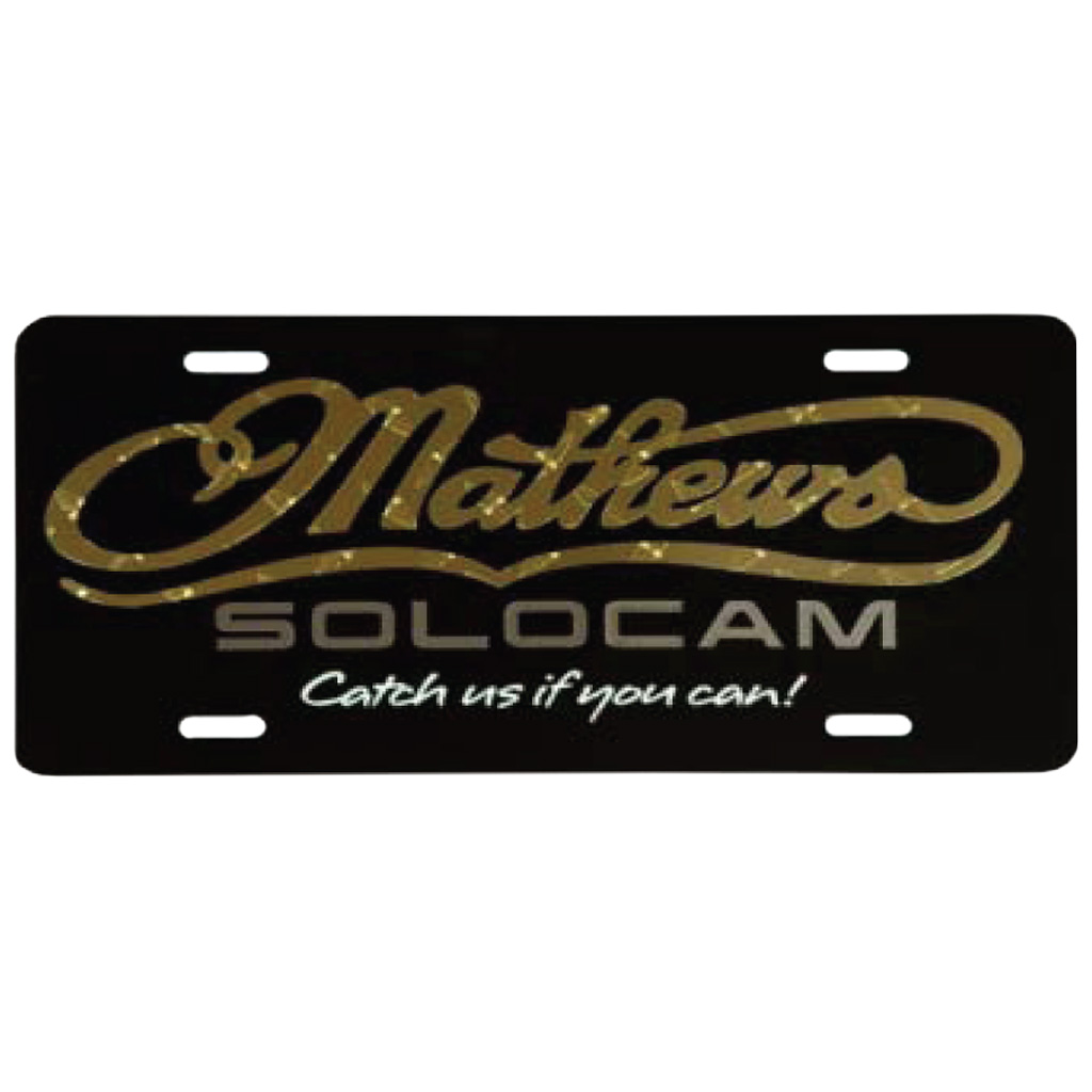 DWD Mathews License Plate  <br>