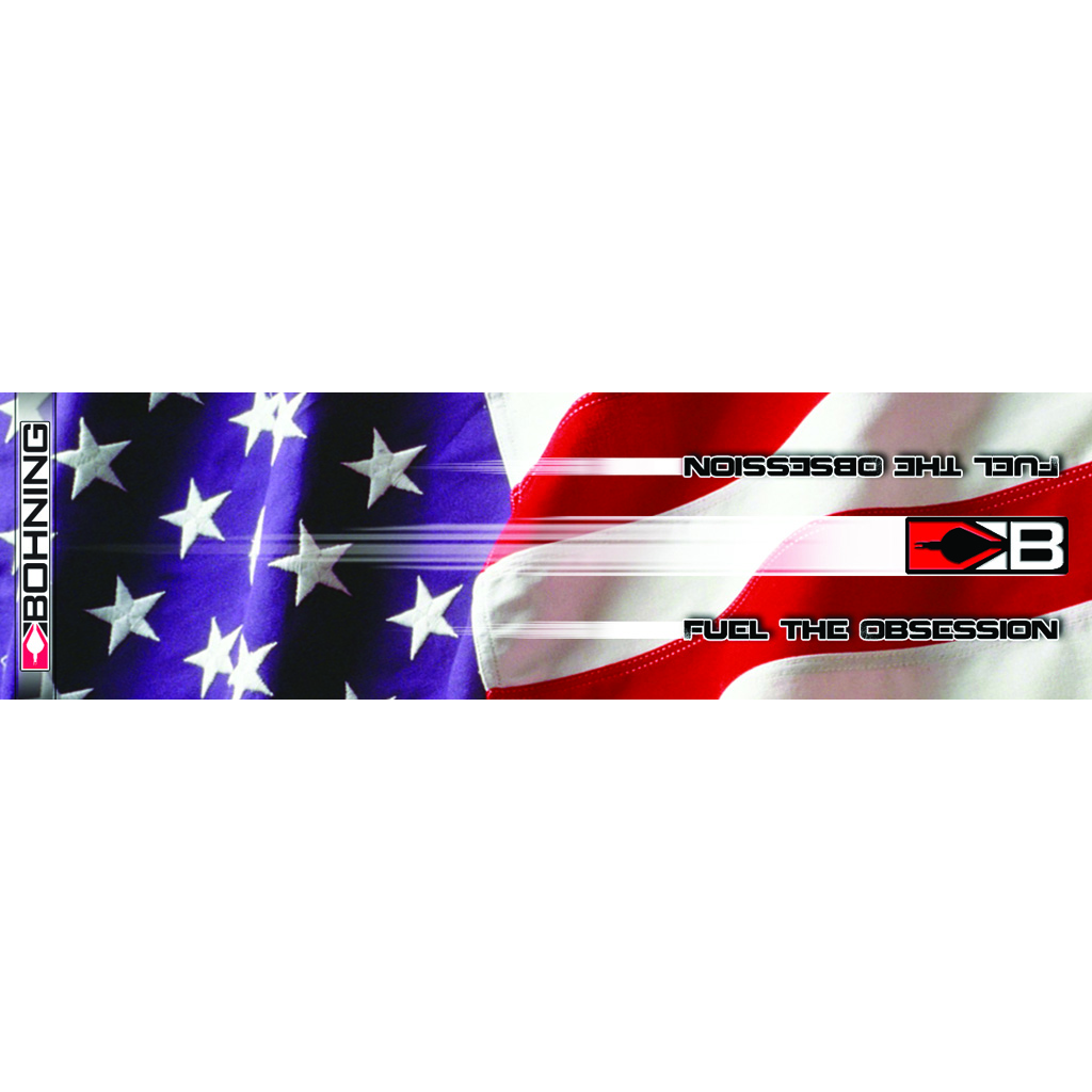 Bohning HD Arrow Wraps  <br>  Stars and Stripes 4 in. 13 pk.