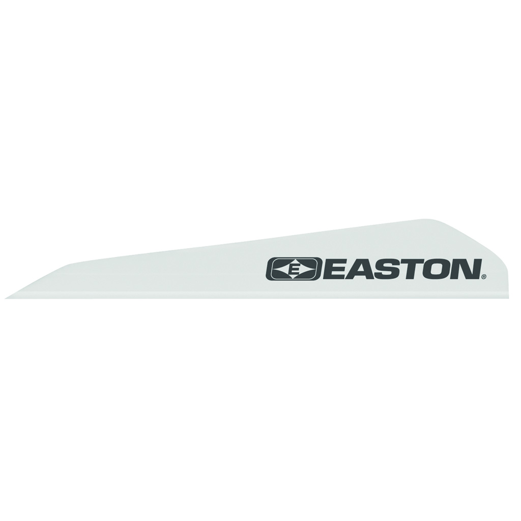 Easton BTV Crossbow Vanes  <br>  3 in. White 100 pk.