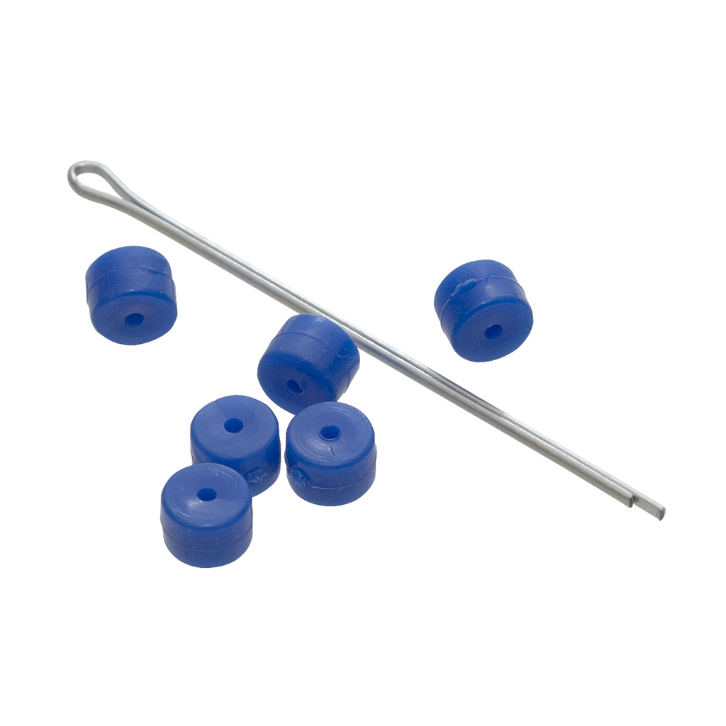 October Mountain Turbo Button 2.0  <br>  Blue 5 pk.