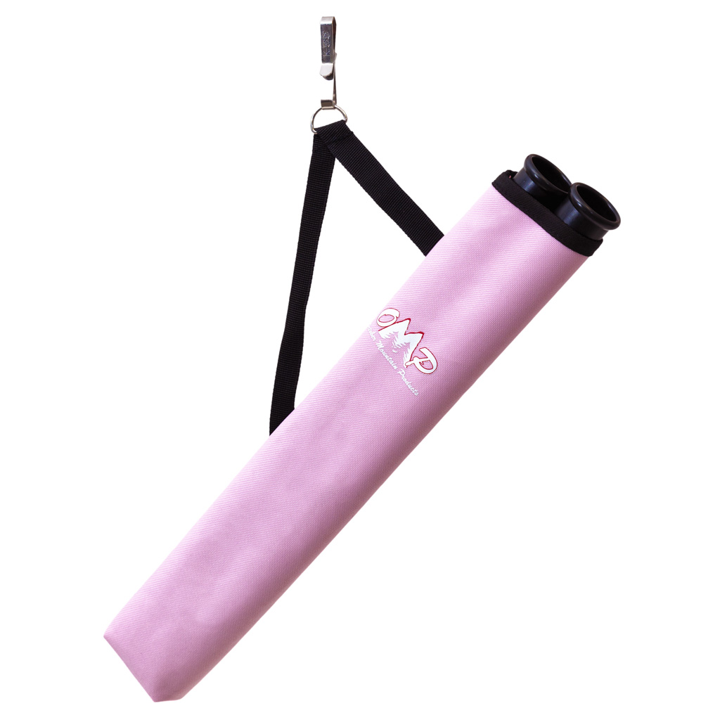 October Mountain Hip Quiver 2-Tube  <br>  Pink RH/LH