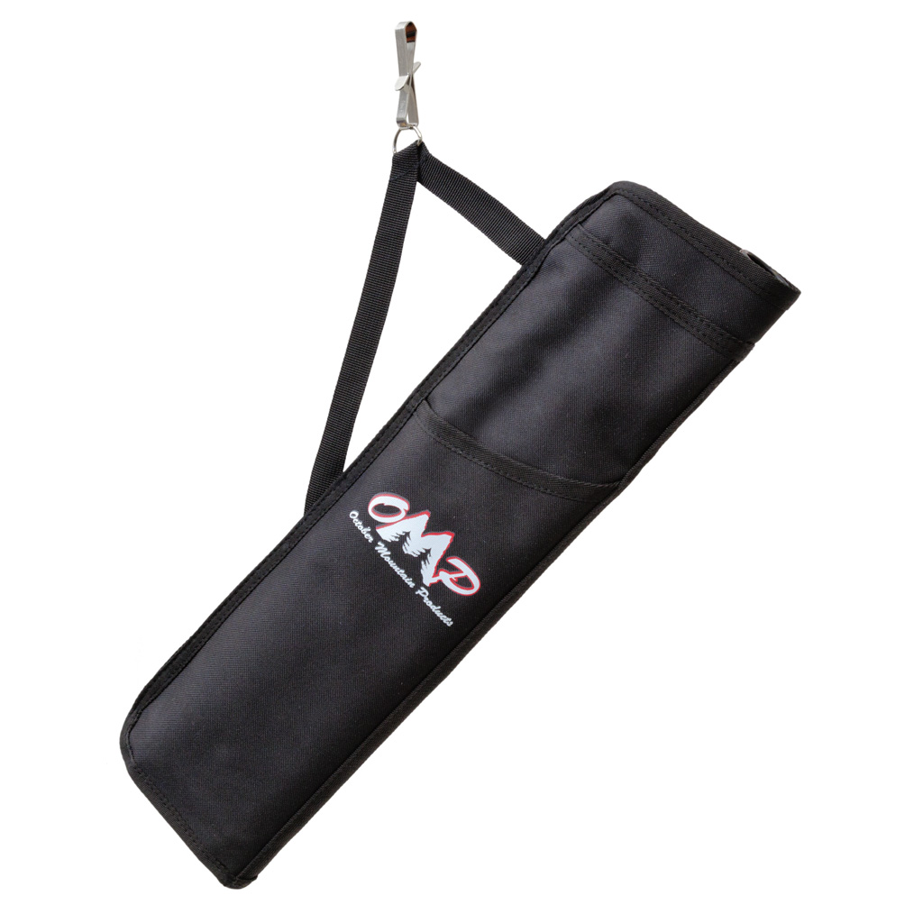 October Mountain Hip Quiver 3-Tube  <br>  Black RH/LH