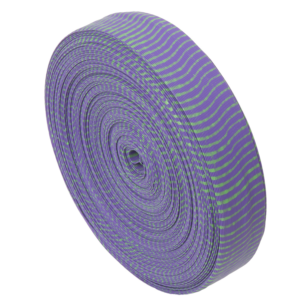 October Mountain VIBE String Silencers  <br>  Purple/Green 85 ft.