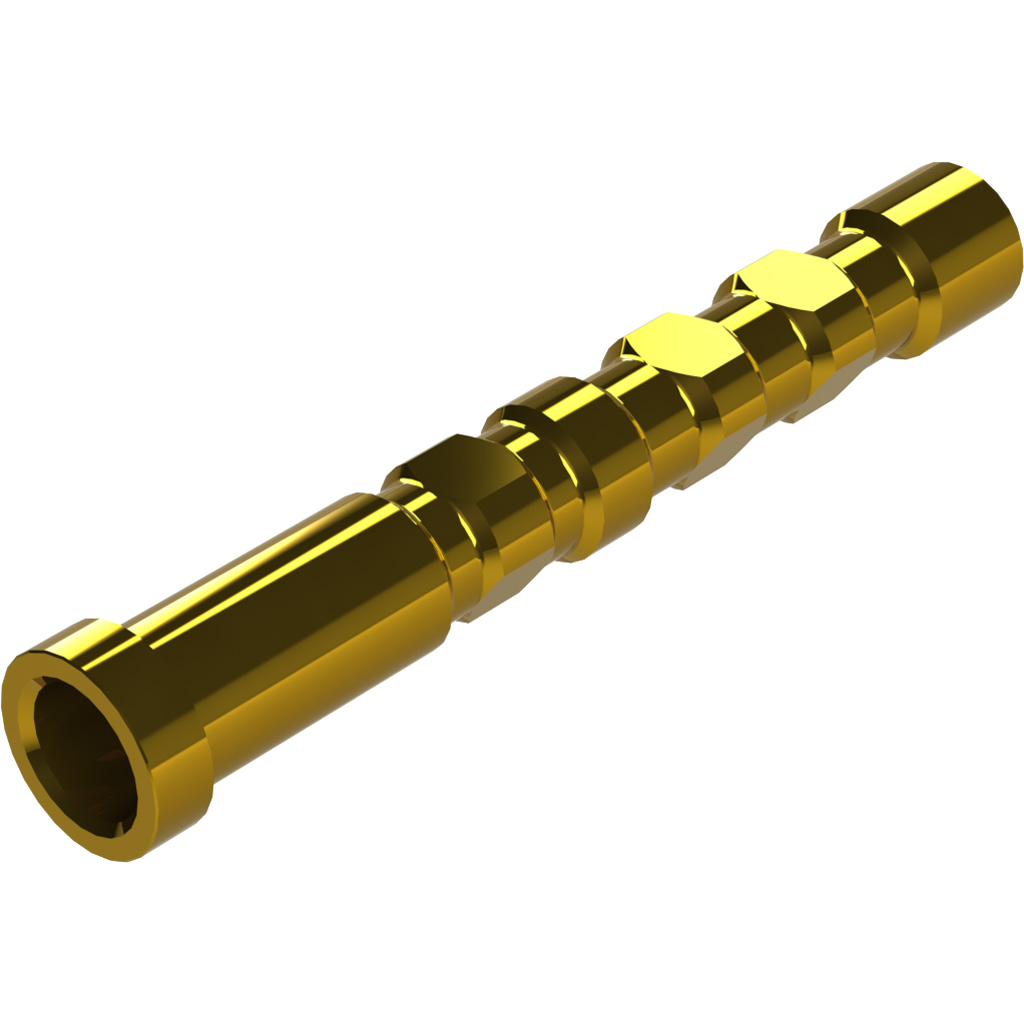 Gold Tip .246 Inserts  <br>  Brass 100 gr. 100 pk.