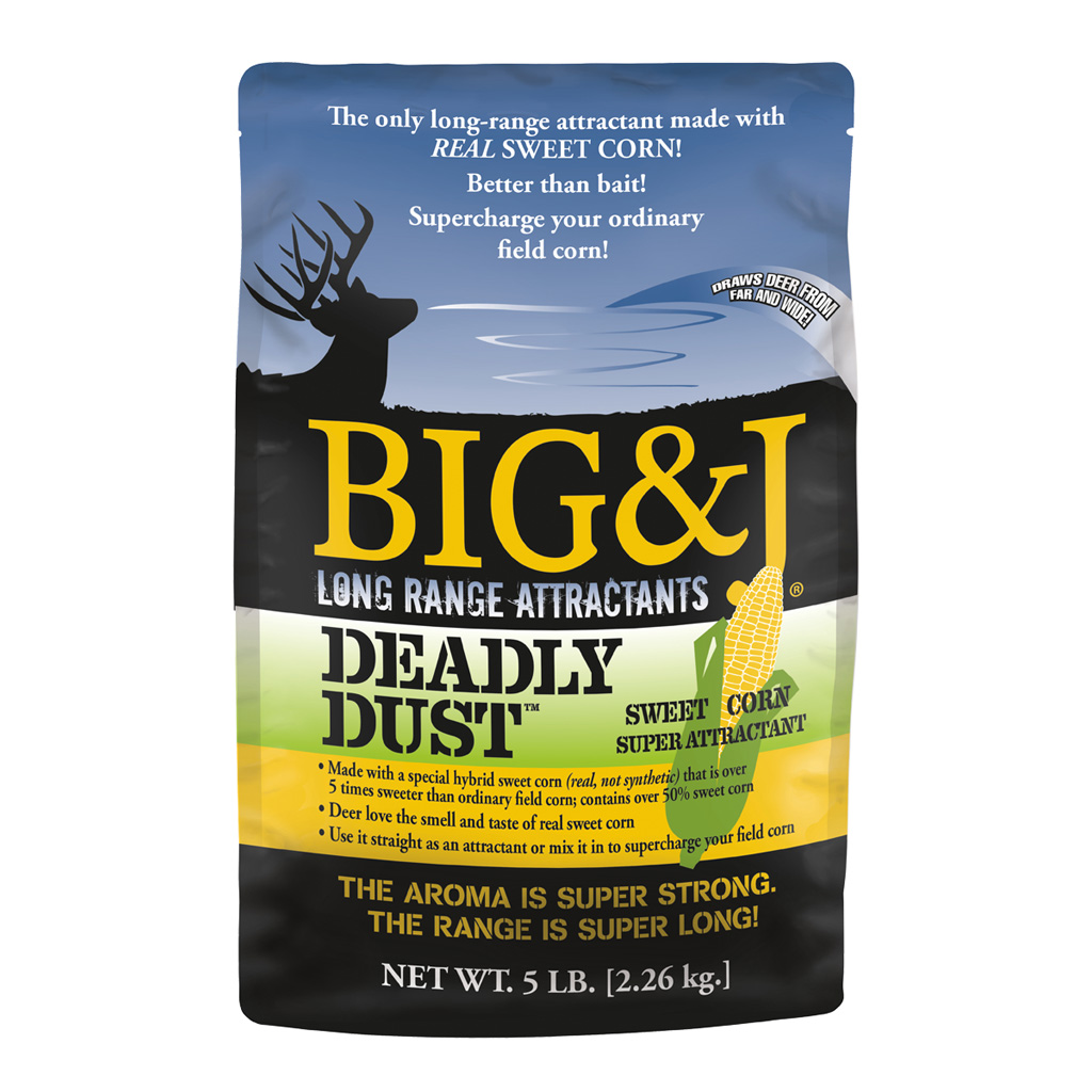 Big And J Deadly Dust Sweet Corn Attractant   <br>  5 lb.