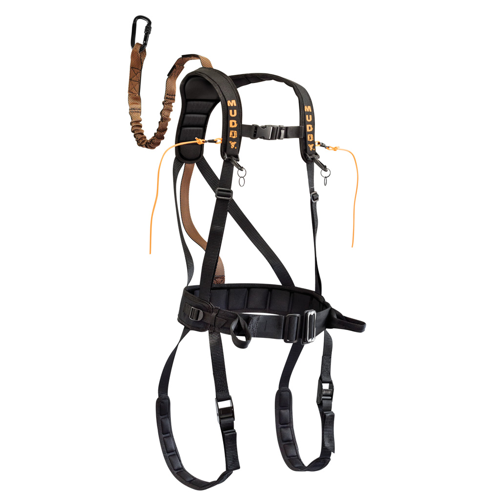 Muddy Safeguard Harness  <br>  Black Youth