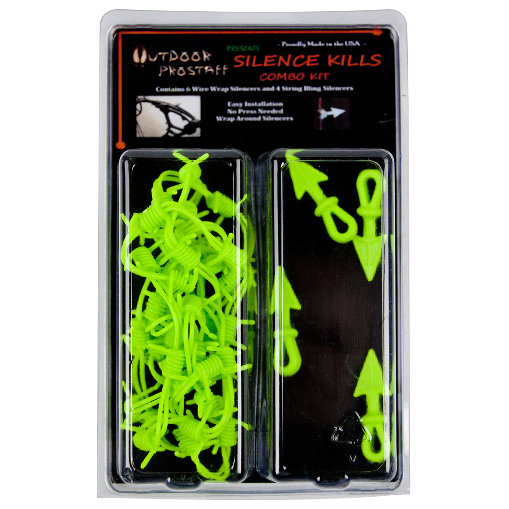 Outdoor Prostaff Combo Pack  <br>  Wire Wrap and String Bling Green