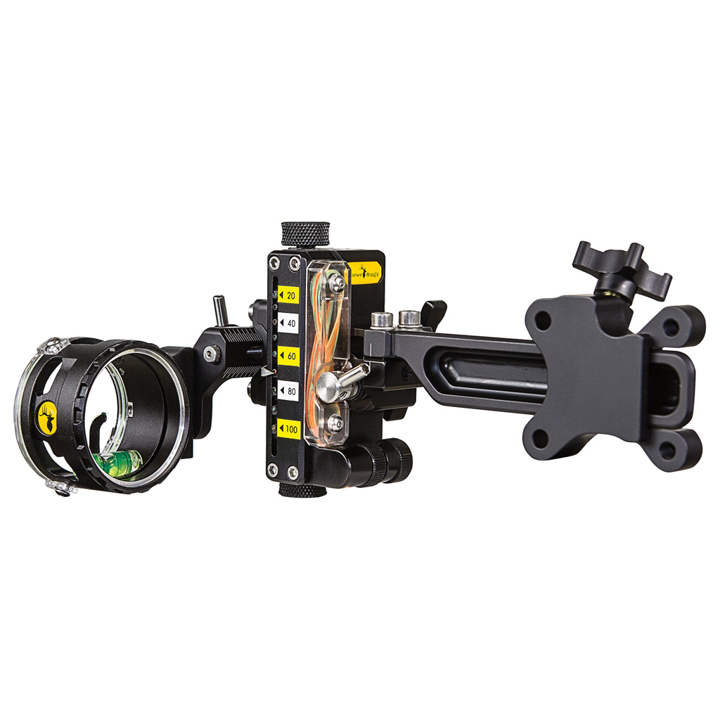 Trophy Ridge React One Pro Sight  <br>  Dovetail Black 1 Pin .010 RH