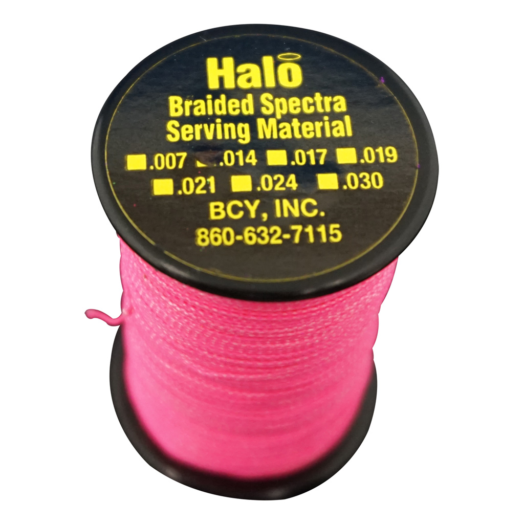 BCY Halo Serving  <br>  Pink .014 120 yds.