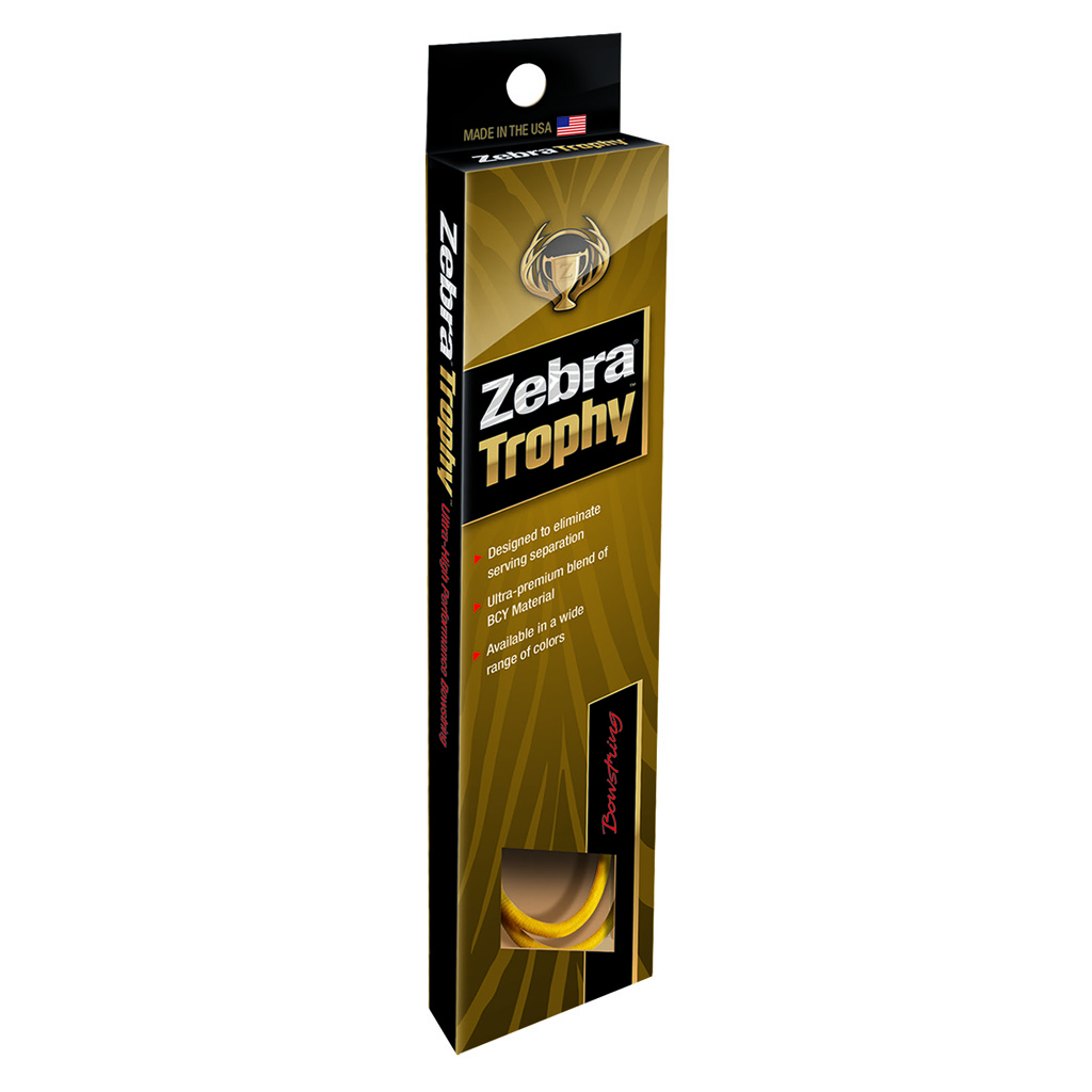 Zebra Trophy String  <br>  ZXT Kiwi/Black 82 7/8 in.