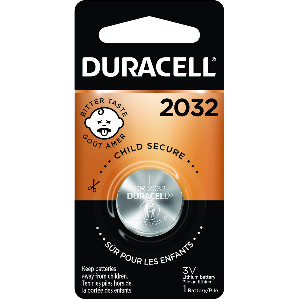 Duracell Lithium Coin Battery  <br>  2032 1 pk.