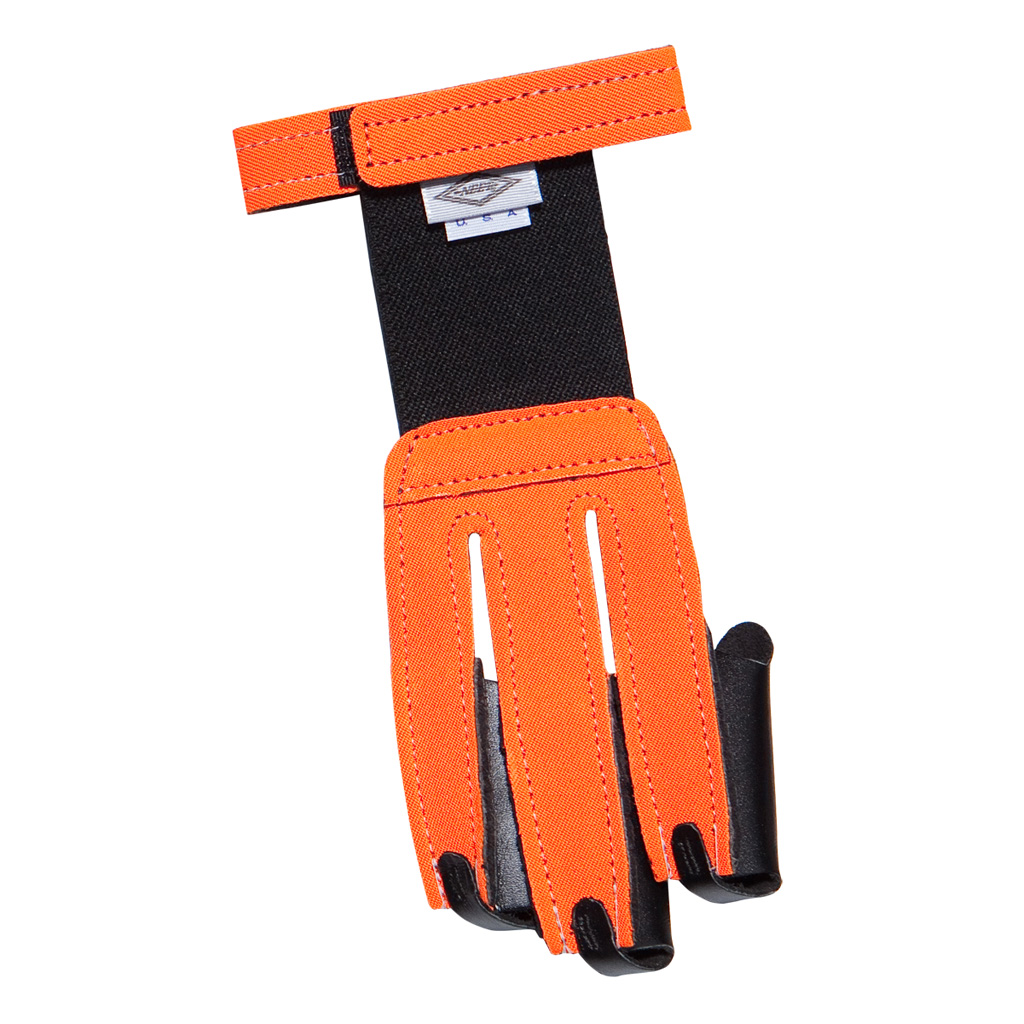 Neet FG-2N Shooting Glove  <br>  Neon Orange Small