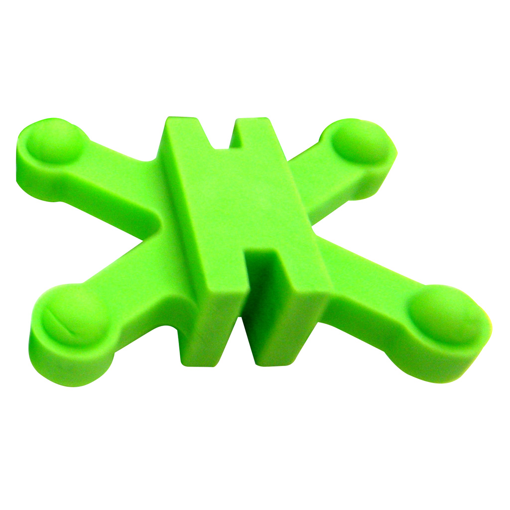 BowJax Revelation Limb Dampeners  <br>  Neon Green 11/16 in. 4 pk.