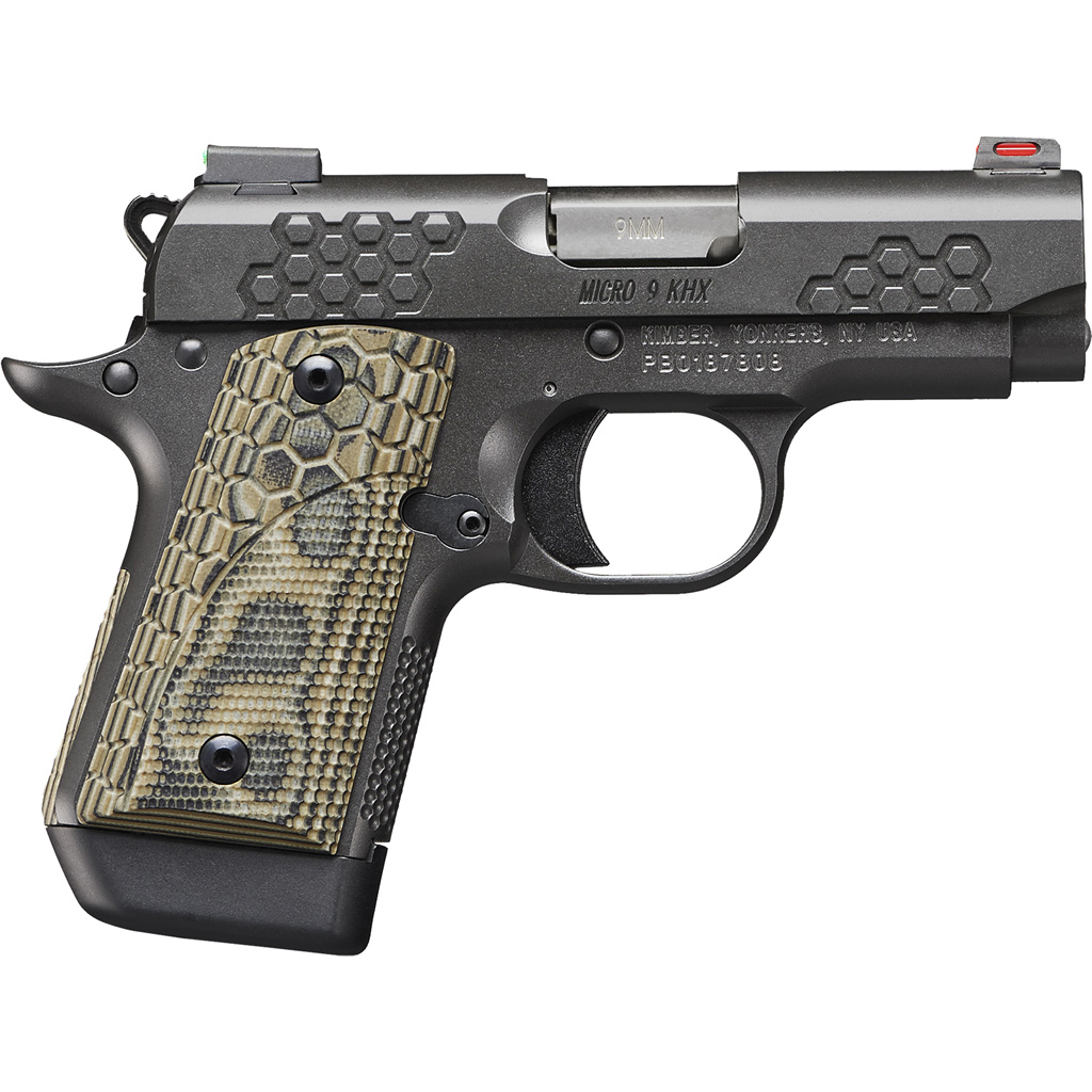 Kimber Micro 9 KHX Pistol  <br>  9 mm 6.1 in. Gray 7+1 rd.