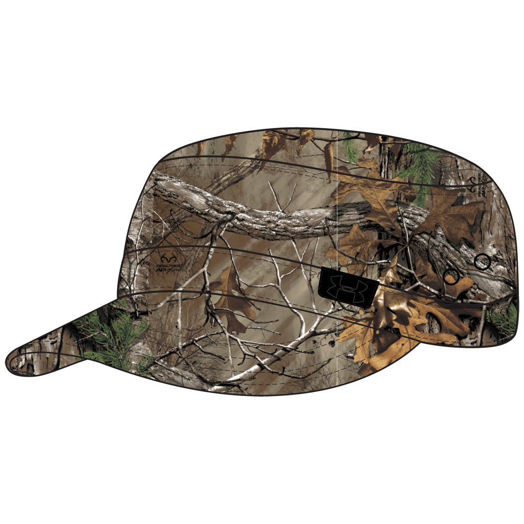 UA Womens Bow Cap  <br>  Realtree Xtra/Black