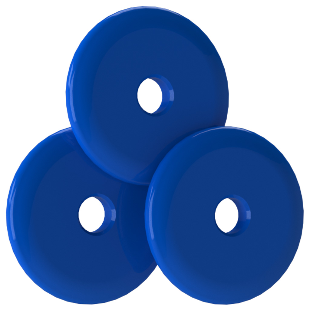 Bee Stinger Freestyle Weights  <br>  Blue 1 oz. 3 pk.