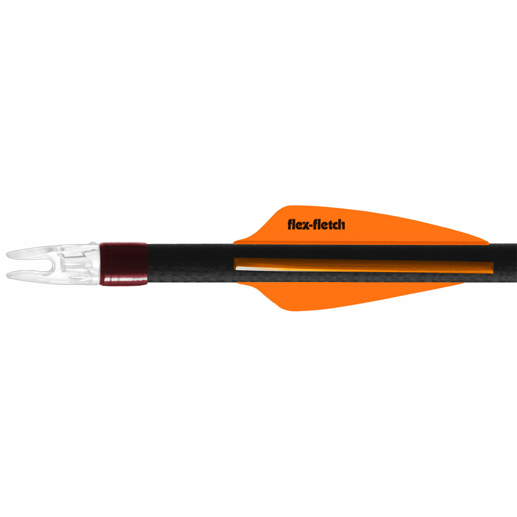 Flex Fletch FFP Vanes  <br>  Neon Orange 1.87 in. 100 pk.