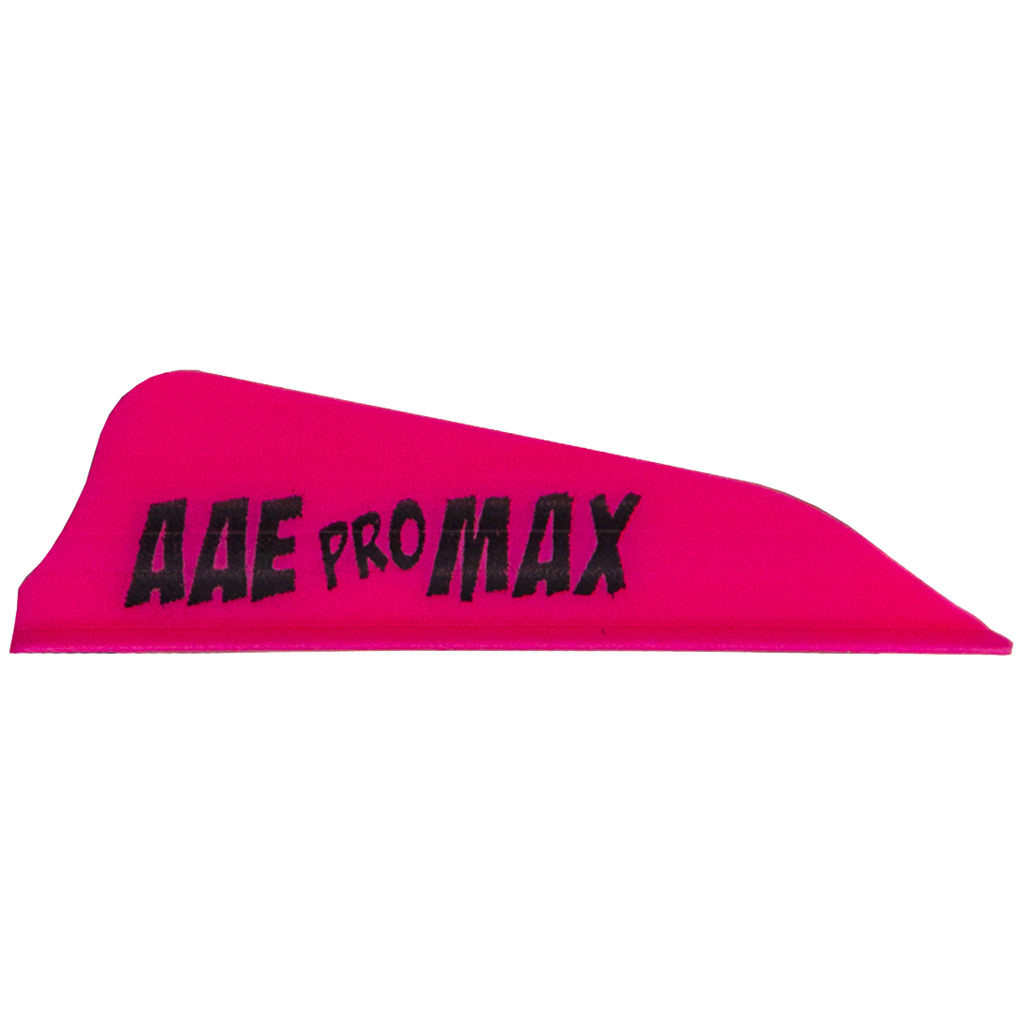 AAE Pro Max Vanes  <br>  Hot Pink 1.7 in. 100 pk.