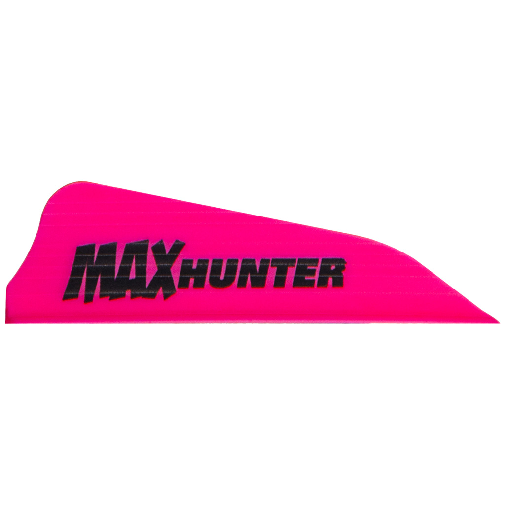 AAE Max Hunter Vanes  <br>  Hot Pink 2.1 in. 100 pk.