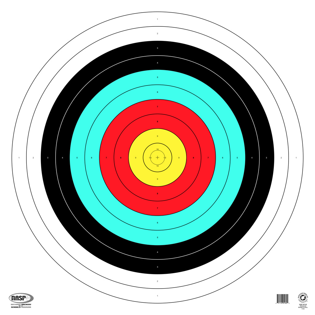 Maple Leaf NASP Target  <br>  80 cm. 25 pk. Waterproof