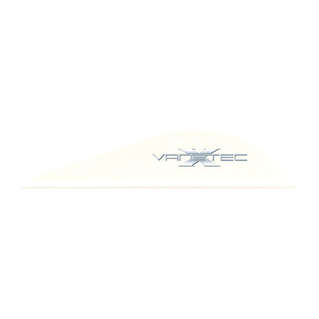 Vanetec Super Spine Vane  <br>  White 1.8 in. 100 pk.