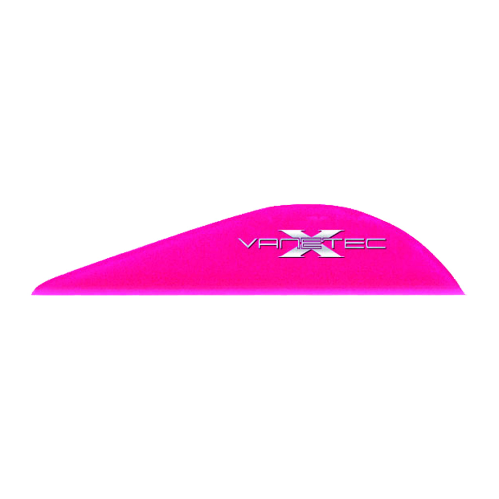 Vanetec Super Spine Vane  <br>  Flo Pink 1.8 in. 100 pk.