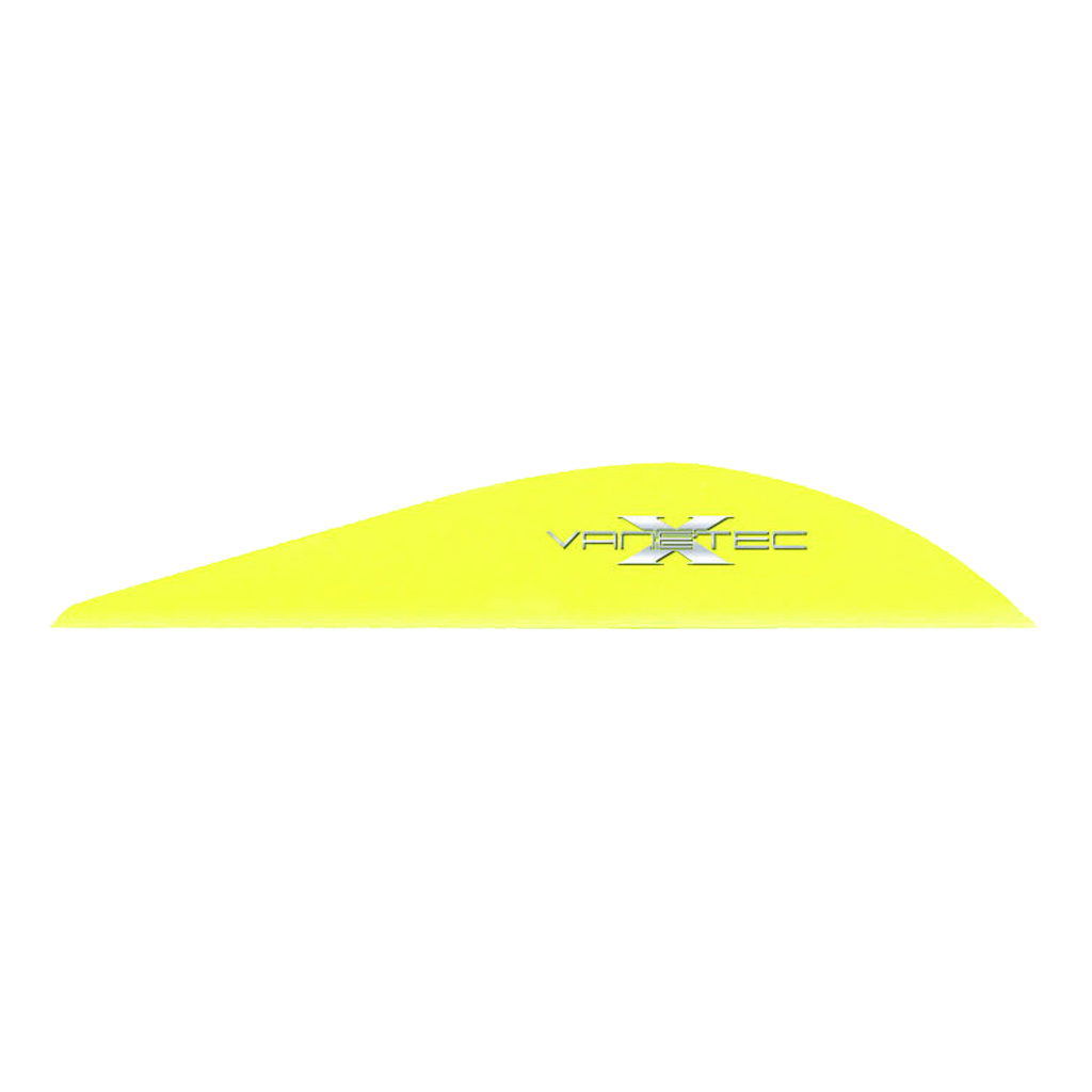 VaneTec Super Spine Vanes  <br>  Flo. Yellow 2.3 in. 100 pk.