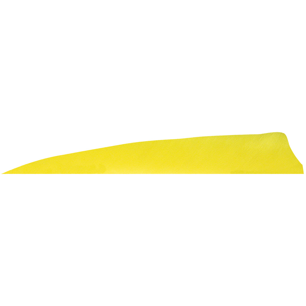 Gateway Shield Cut Feathers  <br>  Sun Yellow 5 in. RW 100 Pk.