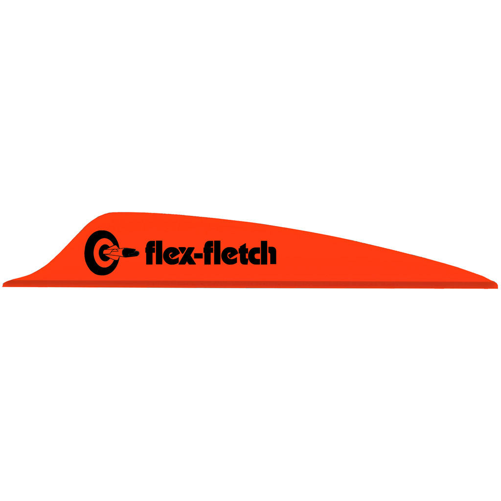 Flex Fletch FFP ShieldCut FLEX2 Vane Blaze Orange 1.87 in. 39 pk