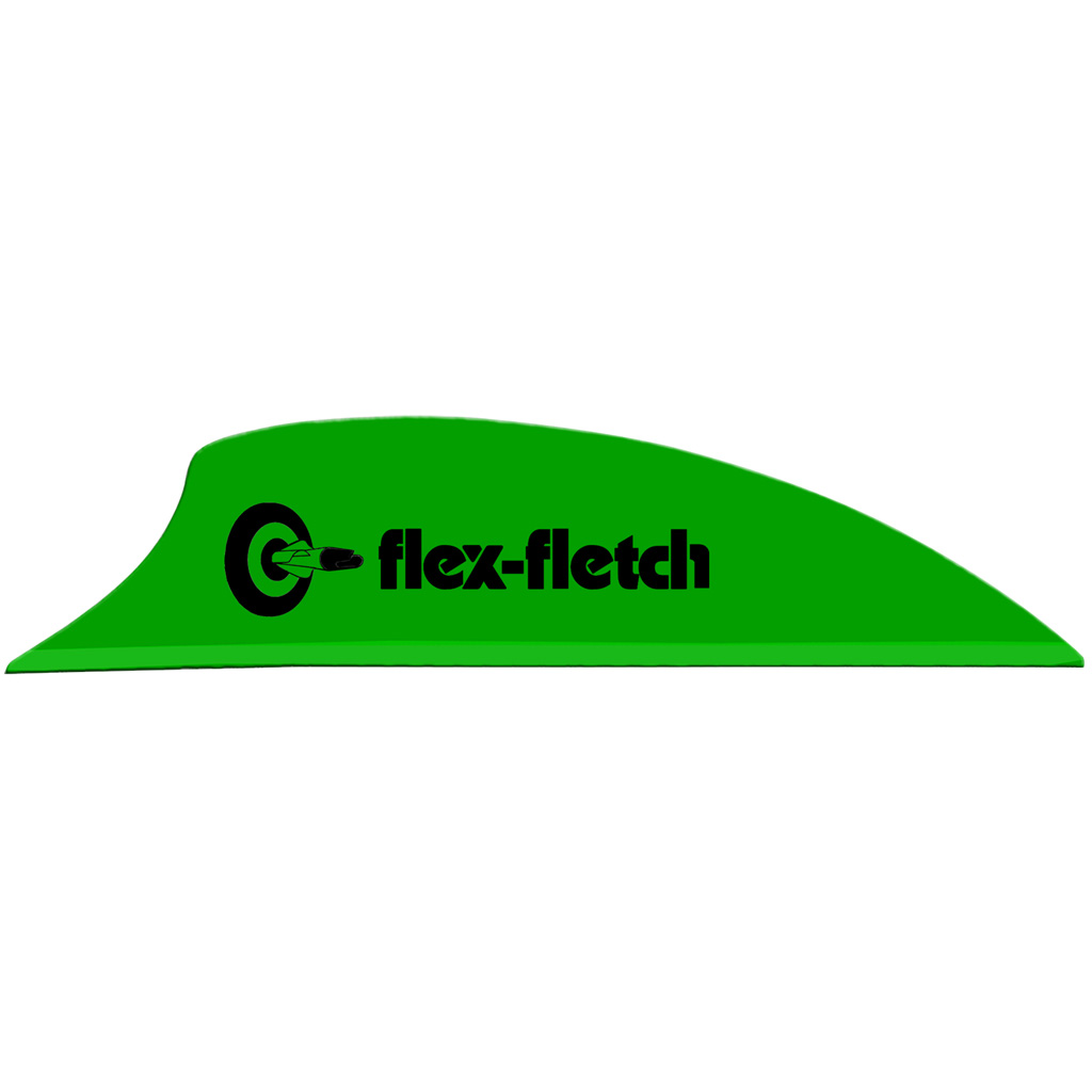 Flex Fletch SK2 Vanes  <br>  Flo Green 2 in. 39 pk.
