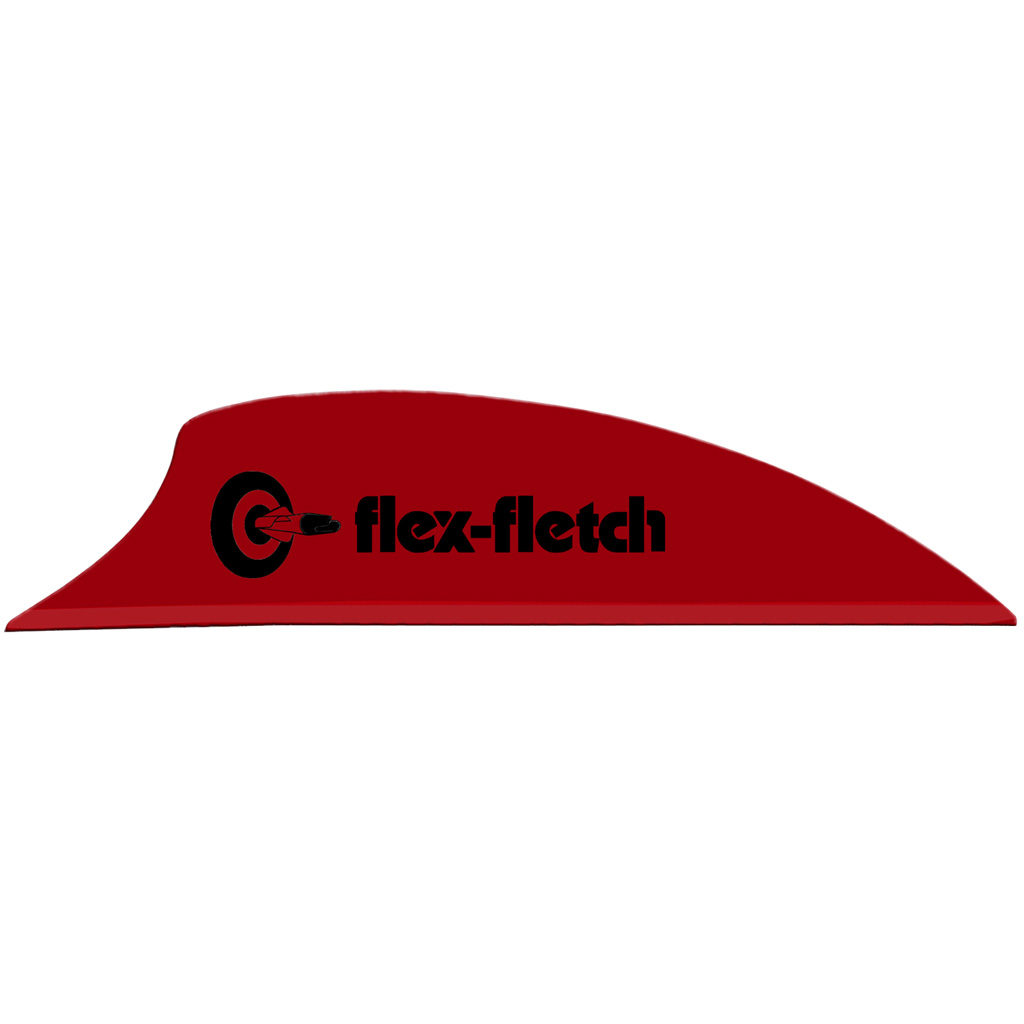 Flex Fletch SK2 Vanes  <br>  Real Red 2 in. 39 pk.