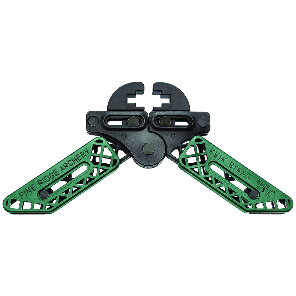 Pine Ridge Kwik Stand Bow Support  <br>  Forest Green/Black
