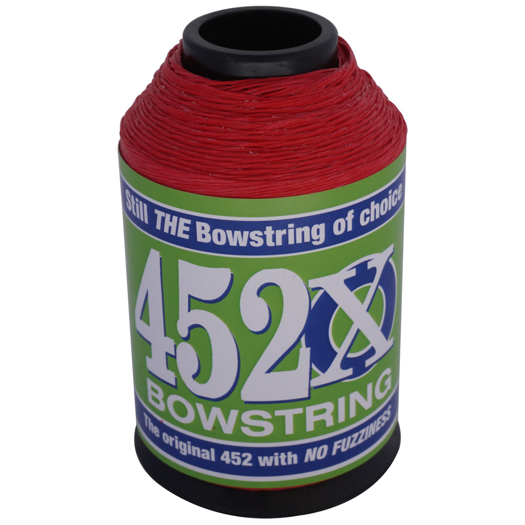 BCY 452X Bowstring Material  <br>  Red 1/4 lb.