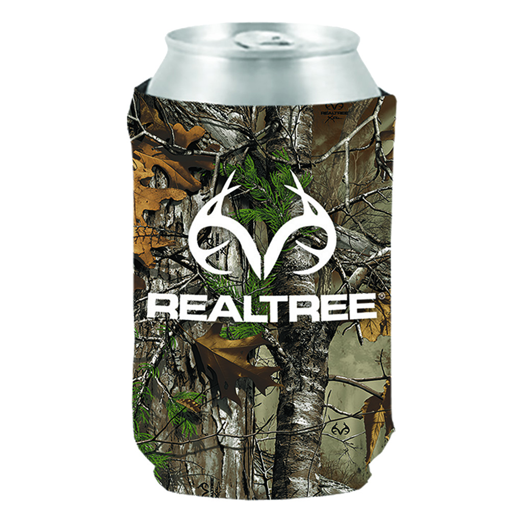 SEI Realtree Logo Magnetic  <br>  Can Cooler Realtree Xtra
