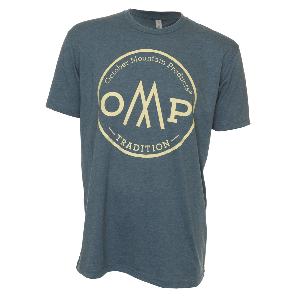 October Mountain Tradition Tee  <br>  Indigo Small