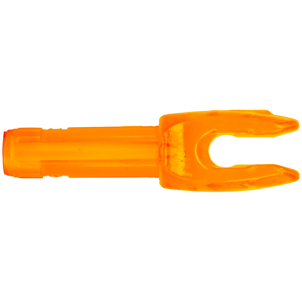 Easton 4mm MicroLite Nocks  <br>  Orange 12 pk.
