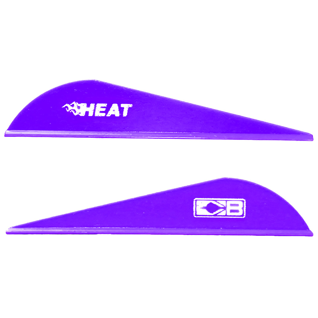 Bohning Heat Vanes  <br>  Purple 36 pk.