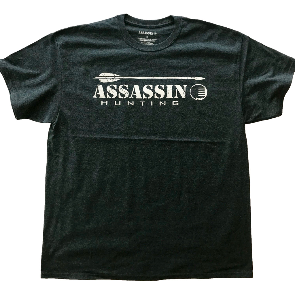 Assassin T-Shirt Arrow  <br>  Charcoal 2X-Large