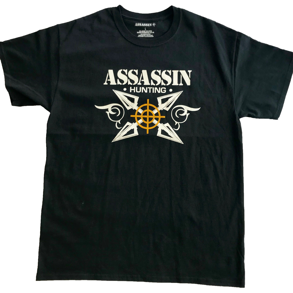 Assassin T-Shirt Broadhead  <br>  Black 2X-Large