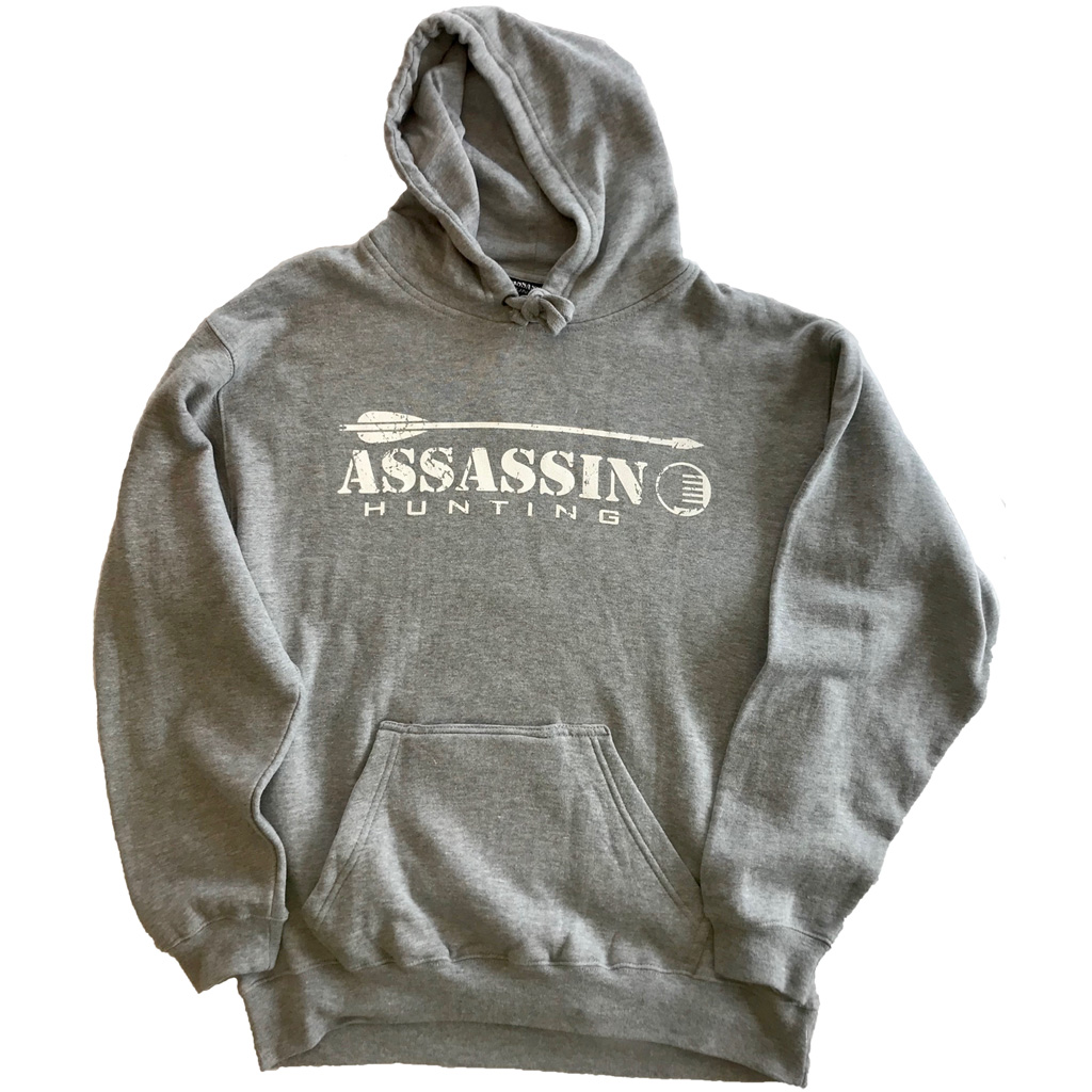 Assassin Hoodie Arrow  <br>  Grey 2X-Large
