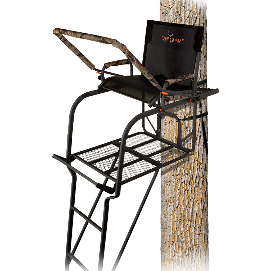 Big Game LS0550 Hunter HD 1.5 Treestand, 18.6' Ladderstand