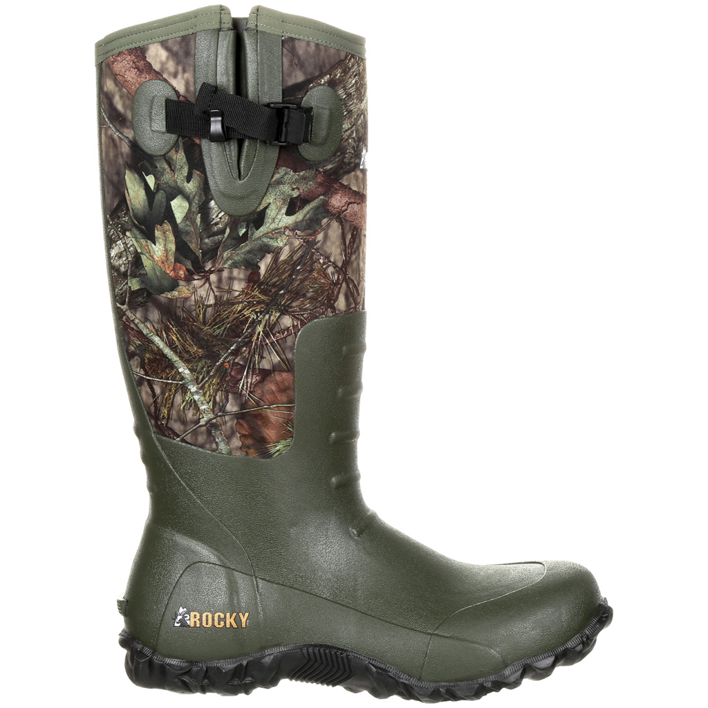 Rocky Core Rubber Boot  <br>  Mossy Oak Country 5mm 10