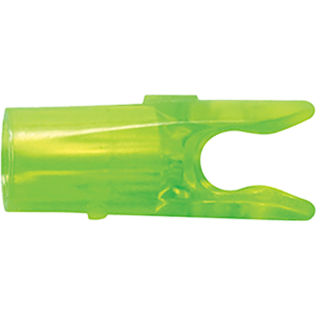 Easton Recurve Pin Nocks  <br>  Lemon Lime Small Groove 12 pk.