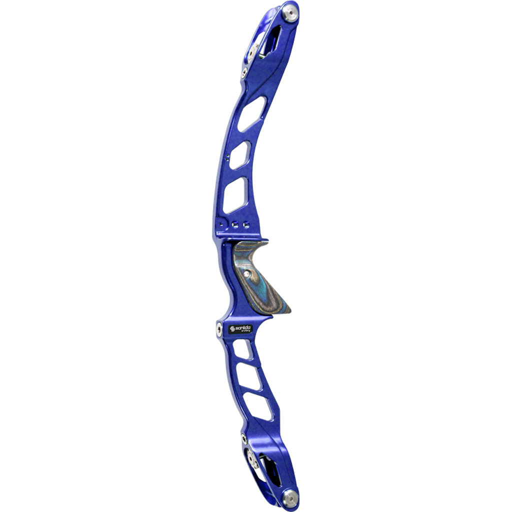 Sanlida Miracle X10 Recurve Riser  <br>  Blue 25 in. RH