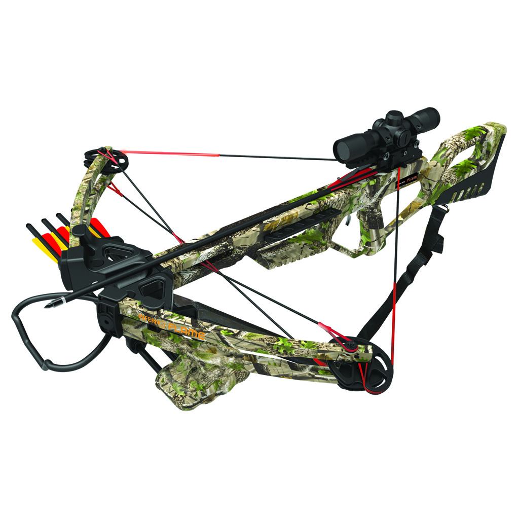 Inferno Flame Crossbow  <br>  w/Illuminated Reticle Scope