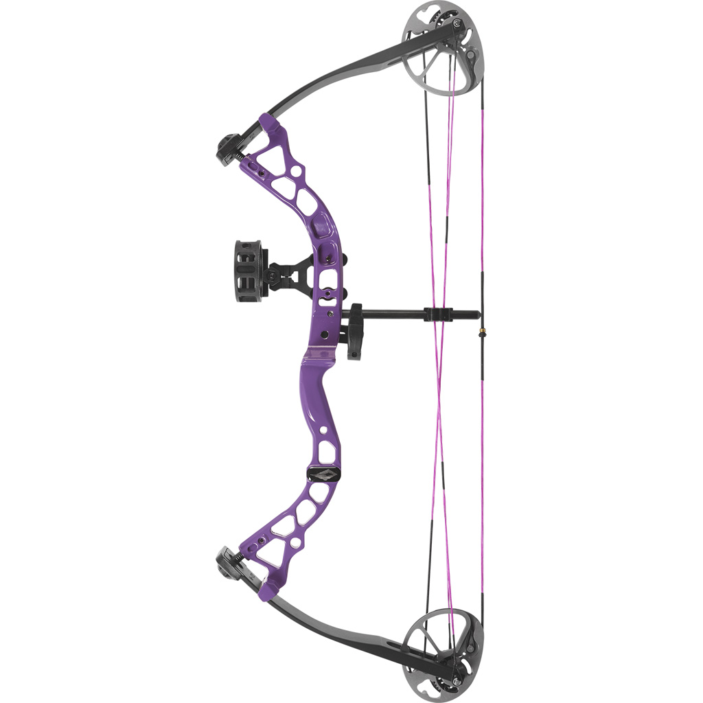 Diamond Atomic Bow Package  <br>  Purple 12-24 in. 29 lbs. LH